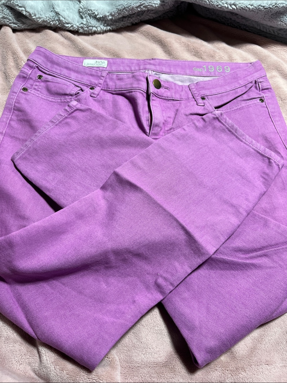 GAP 1969 Women's Lavender Skinny Jeans